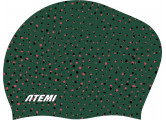 Шапочка для плавания Atemi long hair cap Point green TLH1PG принт