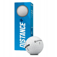 Мяч для гольфа TaylorMade Distance N7608601, 3 шт, белый