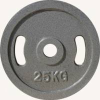 Диск металлический 25кг Johns DR71027 -25G серый