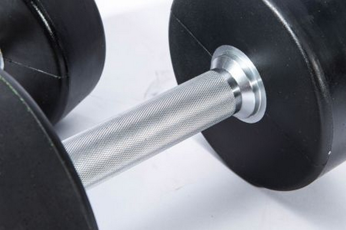 Гантели в уретане 26 кг Live Pro Premium Urethane Dumbbells LP8000-26 1200_800