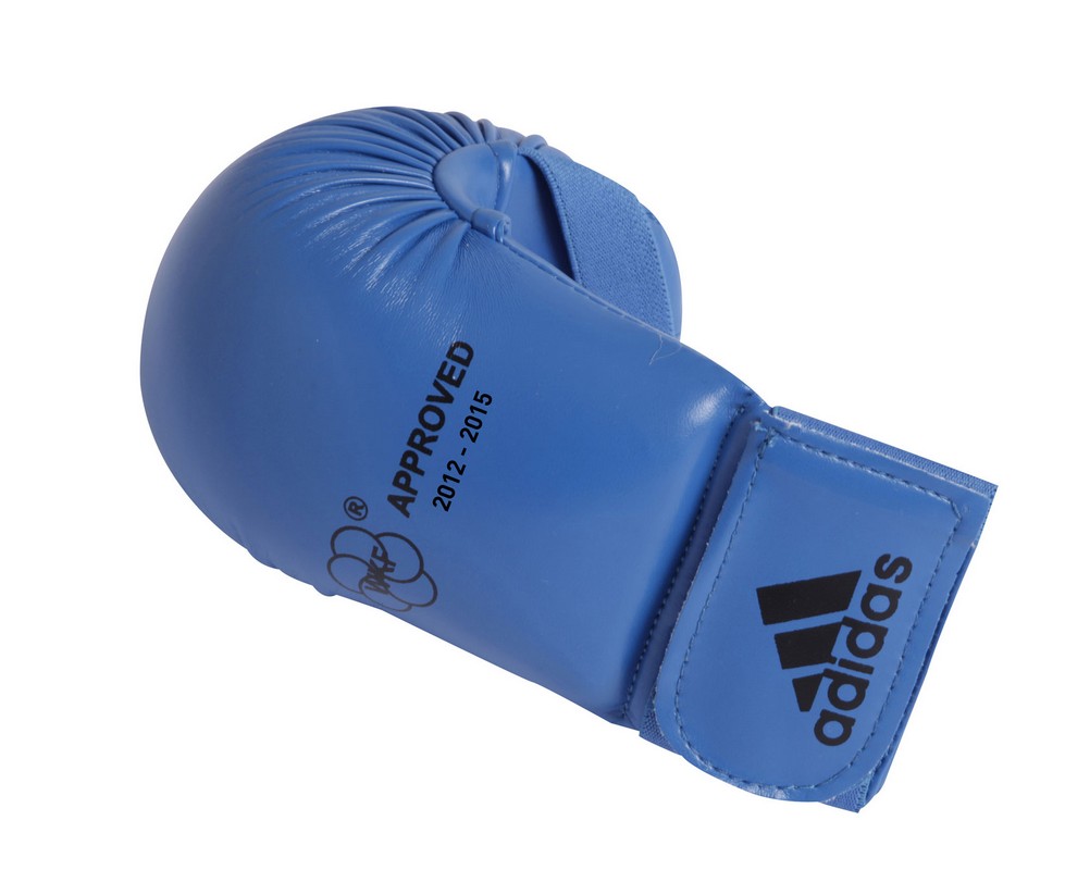 Накладки для карате Adidas WKF Bigger синие 661.22 979_800