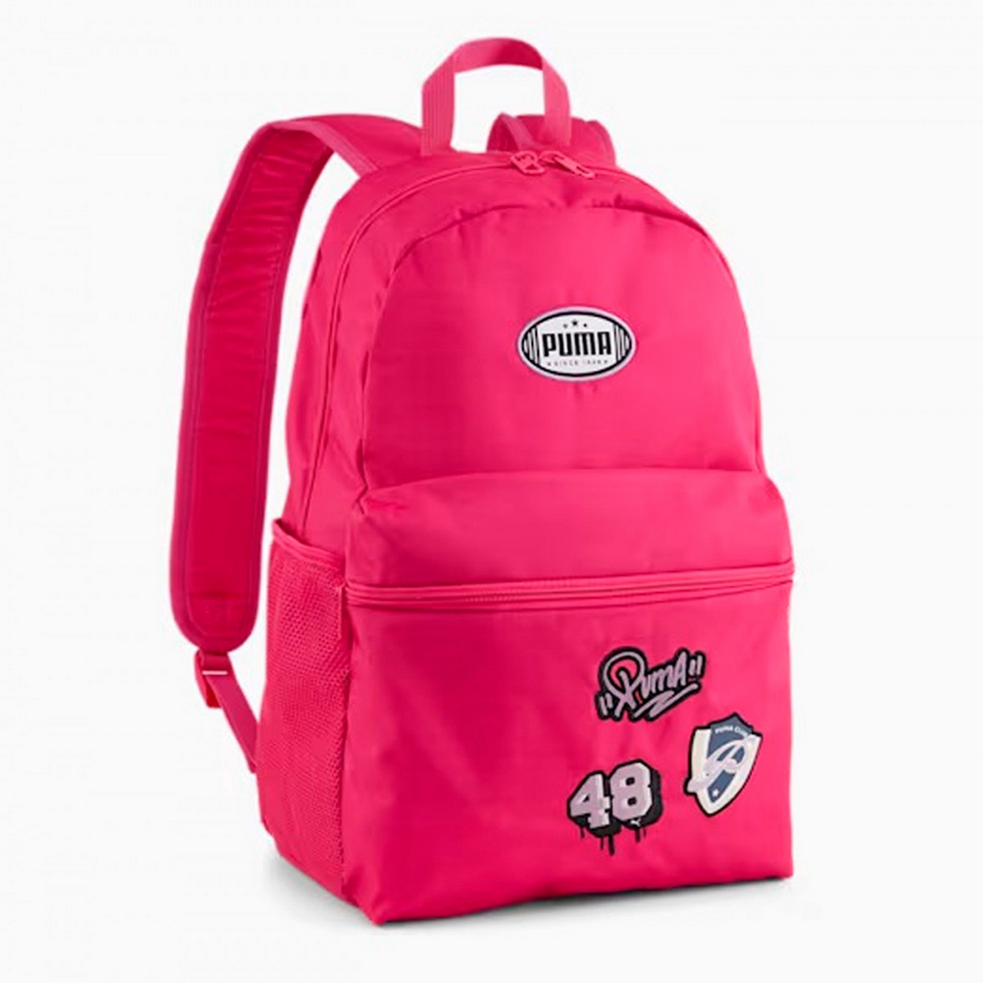 Рюкзак спортивный 44x32x13см, 25л Puma Patch Backpack 09080302 Фуксия 2000_2000