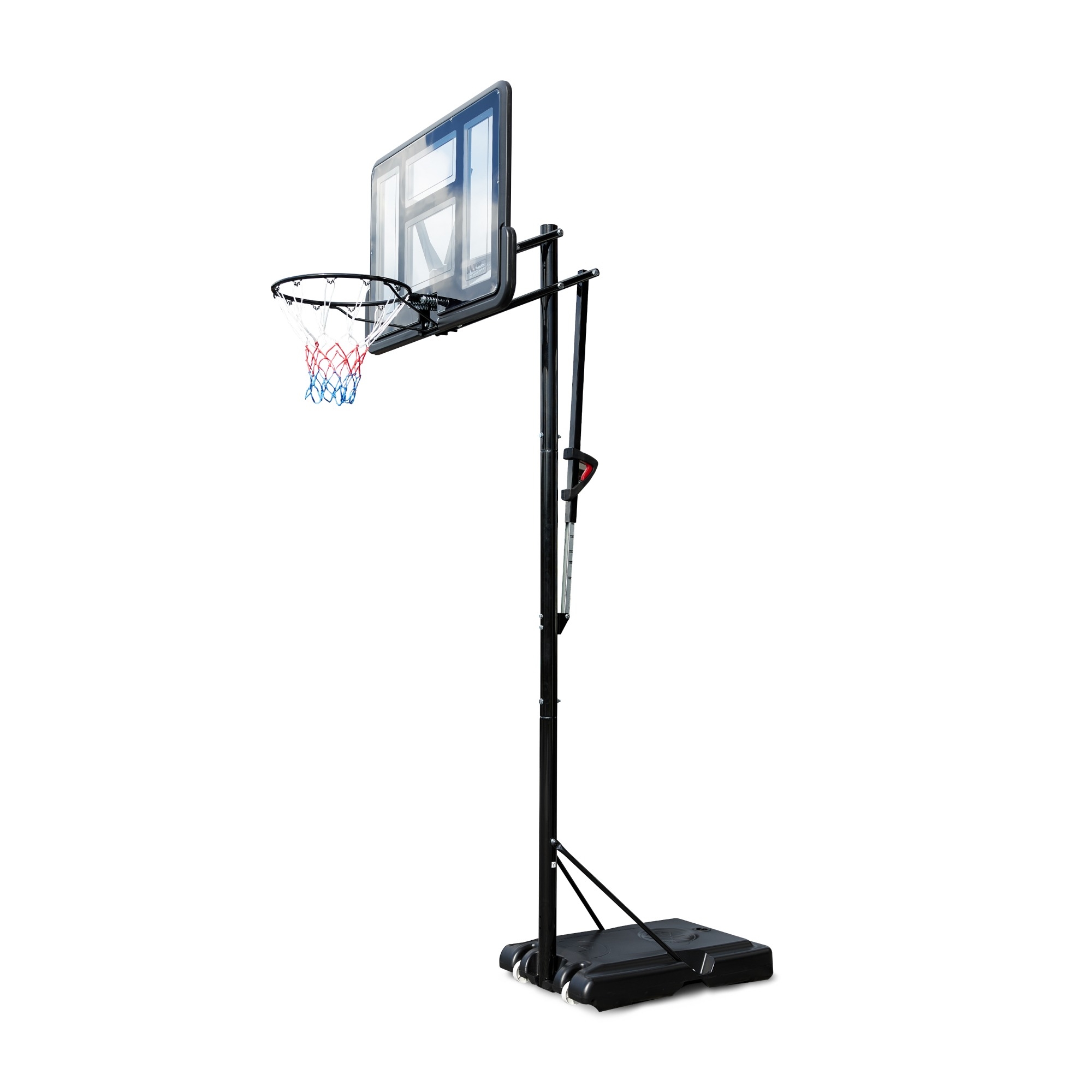 Баскетбольная стойка Unix Line B-Stand-PVC 44"x30" R45 H230-305см BSTS305_44PVCBK 2000_2000