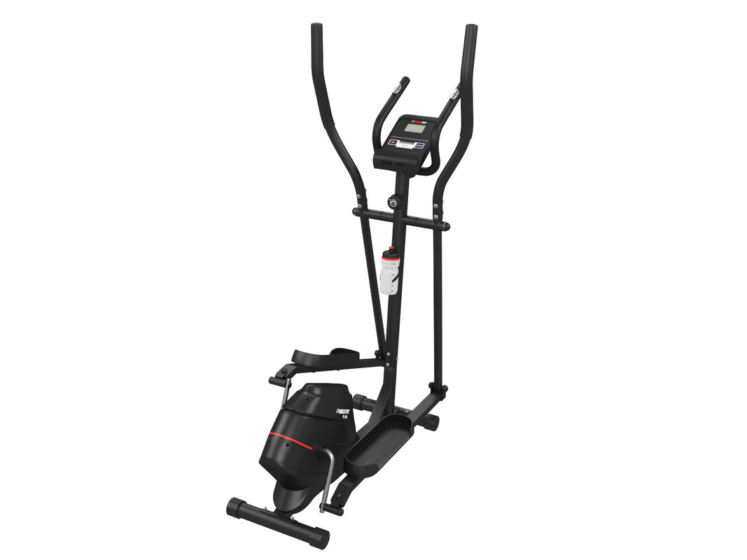 Эллиптический тренажер UnixFit SL-350 Black (коврик в подарок) 1067_800