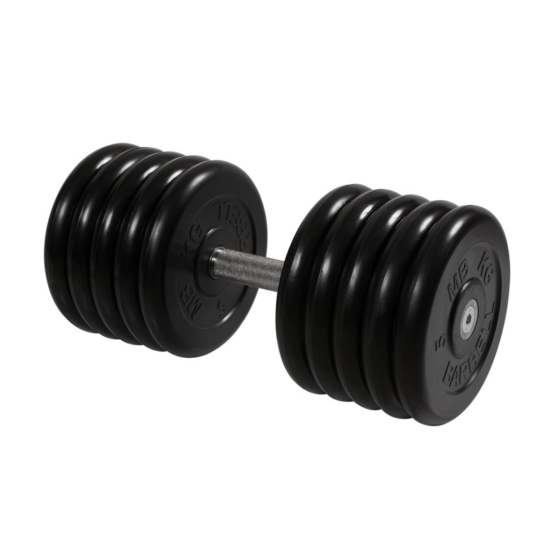 Гантель Профи с вращающейся ручкой, 51 кг MB Barbell MB-FdbM-B51 800_800